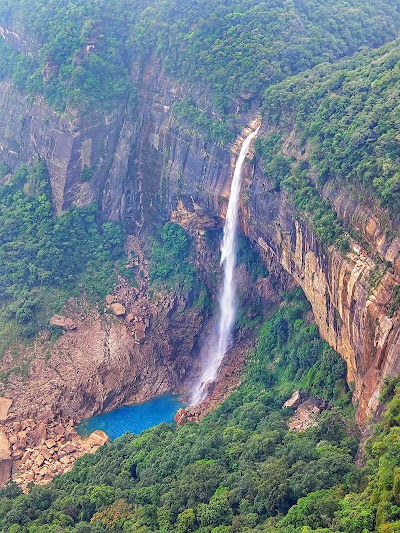 Nohkalikai Falls View point